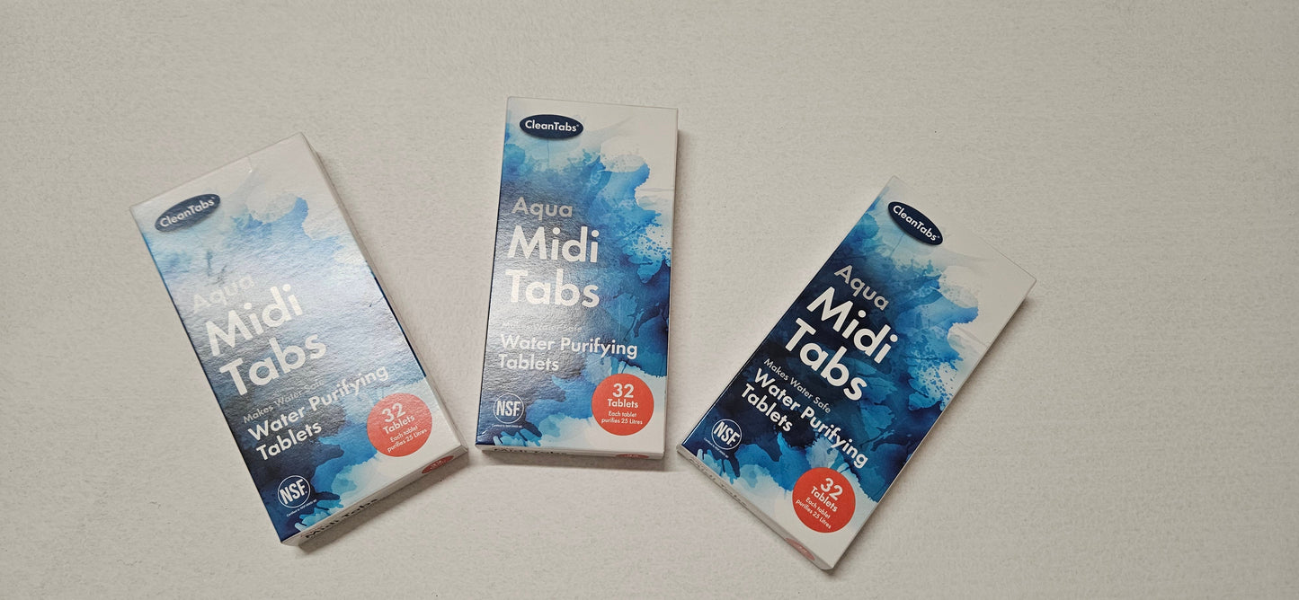 Clean Tabs Aquatabs Midi triple pack (96 Tablets)