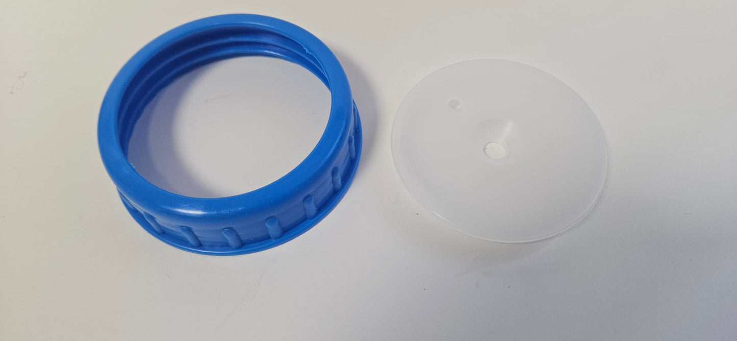 10L water storage container with 2 part cap