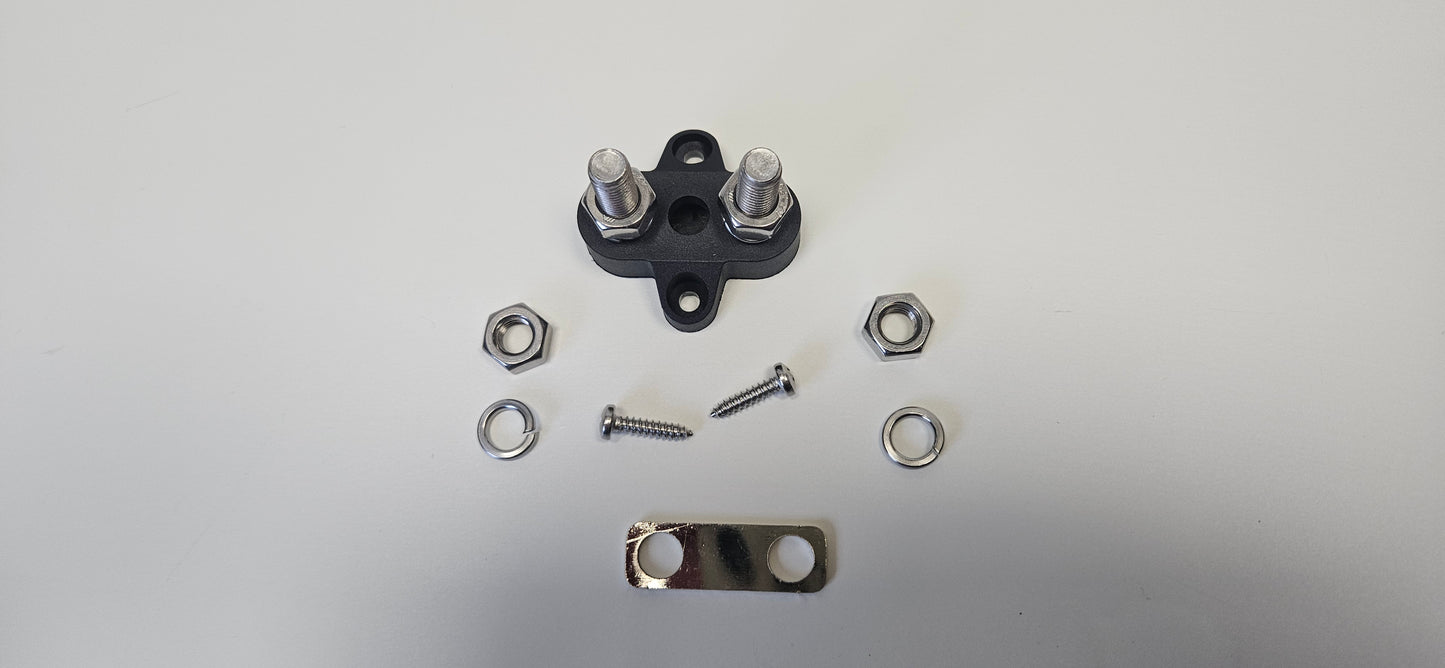 Negative busbar 2xM8 studs