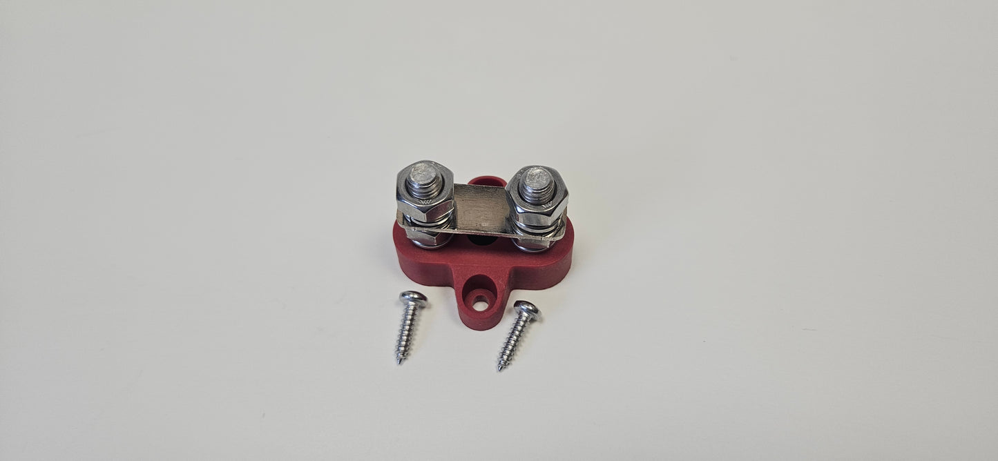 Positive busbar 2xM8 studs
