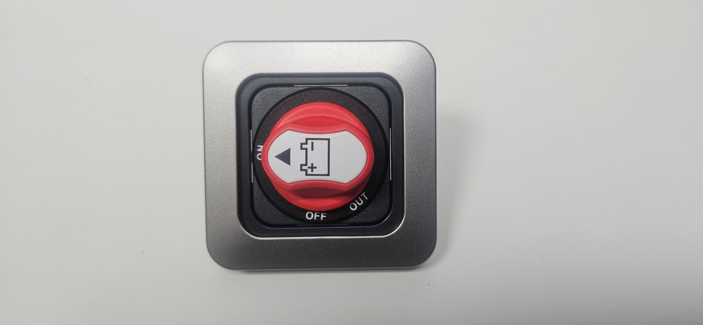 CBE C-Line single. 12V 150A isolator kill switch (silver or black)