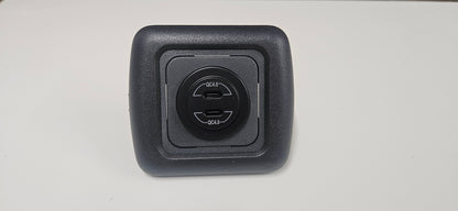 CBE C-Line single. Dual USB C socket kit (silver or black)