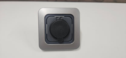 CBE C-Line single. Dual USB C socket kit (silver or black)