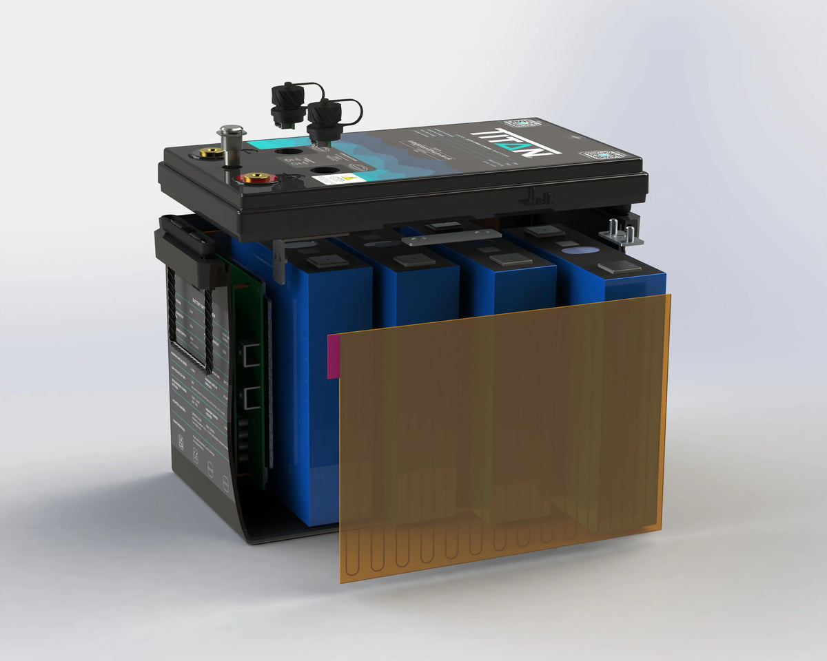Titan 12v lithium iron phosphate (LiFePO₄) leisure battery 230Ah