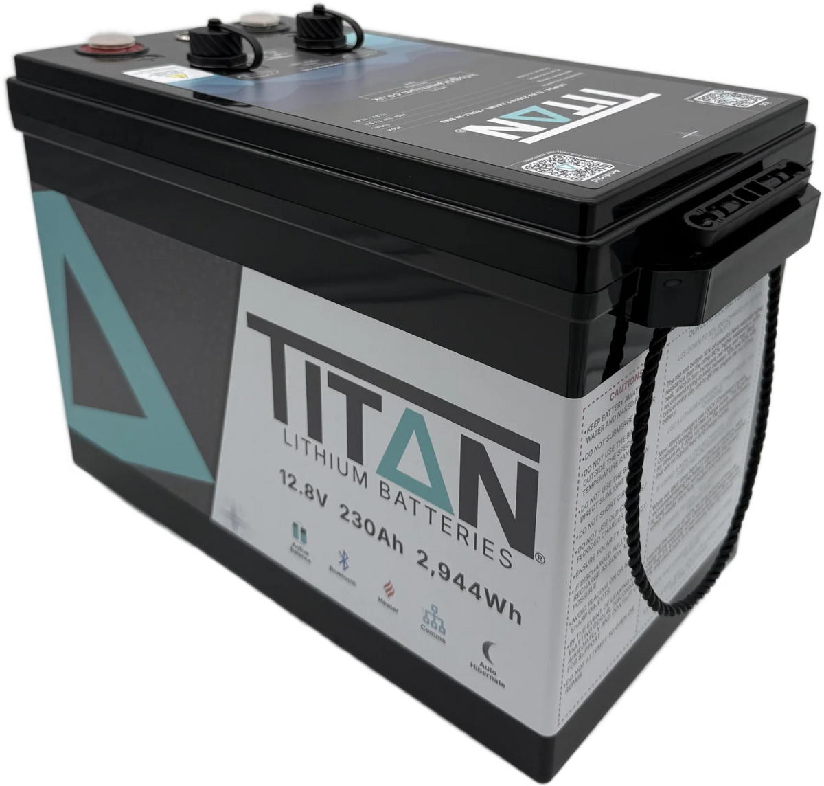 Titan 12v lithium iron phosphate (LiFePO₄) leisure battery 230Ah