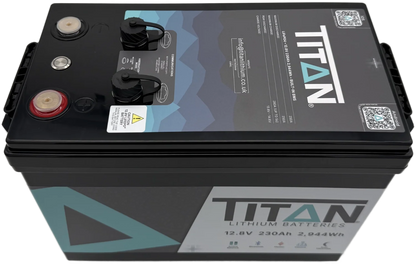 Titan 12v lithium iron phosphate (LiFePO₄) leisure battery 230Ah