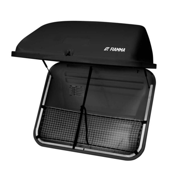 Fiamma Ultra Box 360 (black or white) Black Standard Fittings For Carry Bike