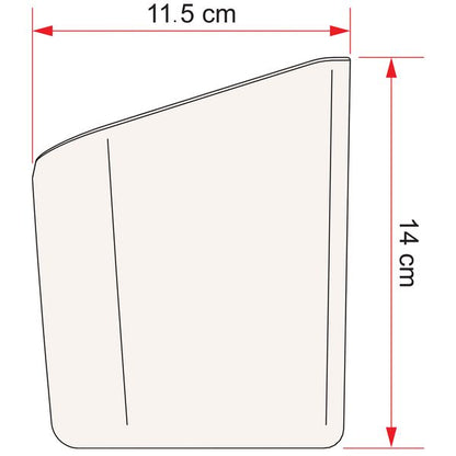 Fiamma Storage Pocket L Plus White – Product Image