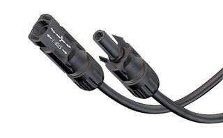 Custom Made 6mm PV tinned copper solar panel cable (Black)