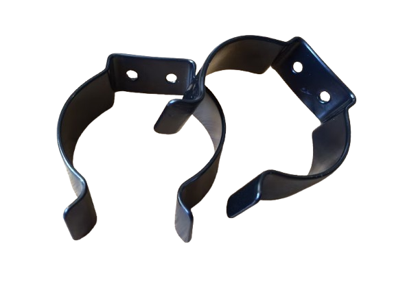 Pair of 64-67mm tube/ table leg clips Black – Product Image