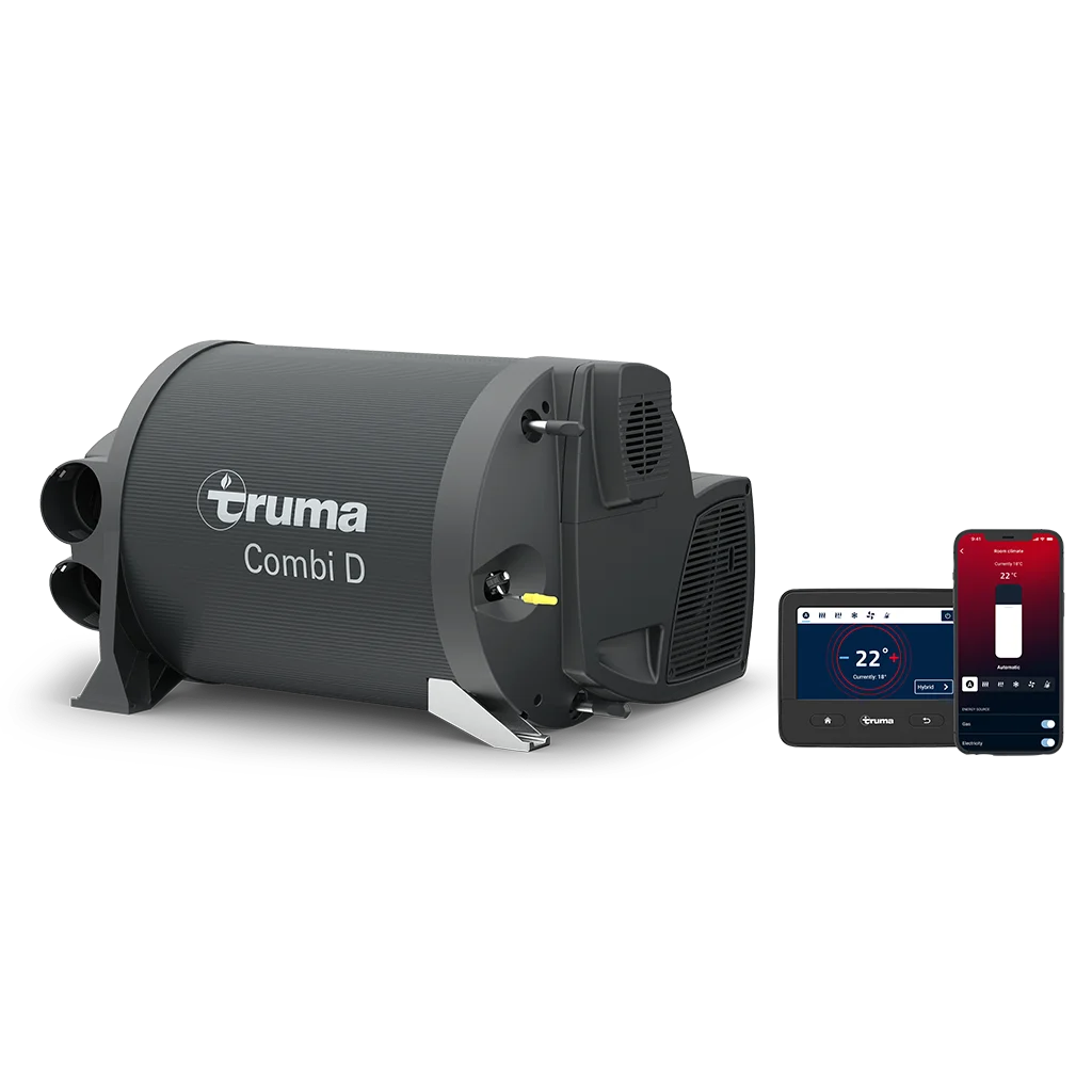 Truma Combi D6E Combination Heater with I-net X Control Panel (Diesel, Electrical, Hot Water)