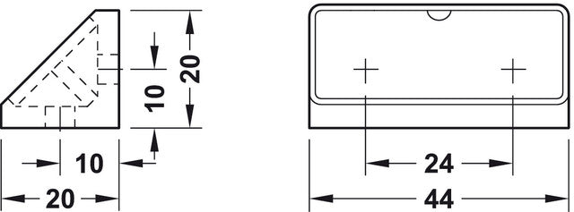 Grey Furniture Blocks Pack Of 10 – Product Image