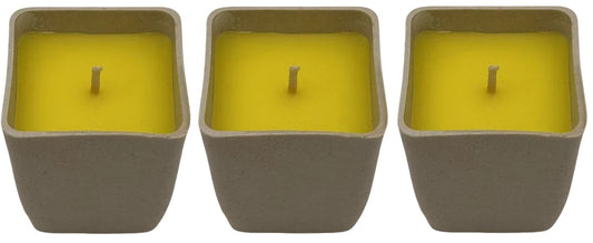 Quest citronella bug/insect repellant candle (pack of 3)