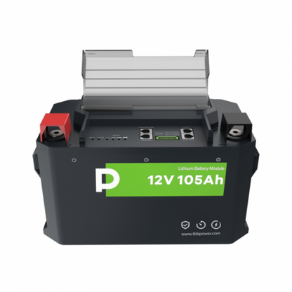 12v TBB Power lithium iron phosphate (LiFePO₄) leisure battery with heating 105Ah
