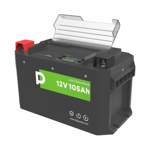 12v TBB Power lithium iron phosphate (LiFePO₄) leisure battery with heating 105Ah