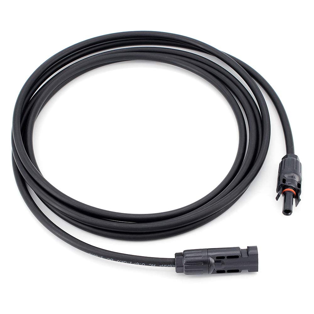 Custom Made 6mm PV tinned copper solar panel cable (Black)