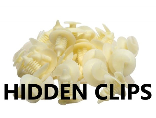 8mm interior panel hidden trim clips