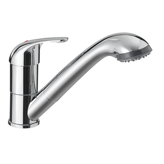 Reich Kama tap with extendable Julia shower head
