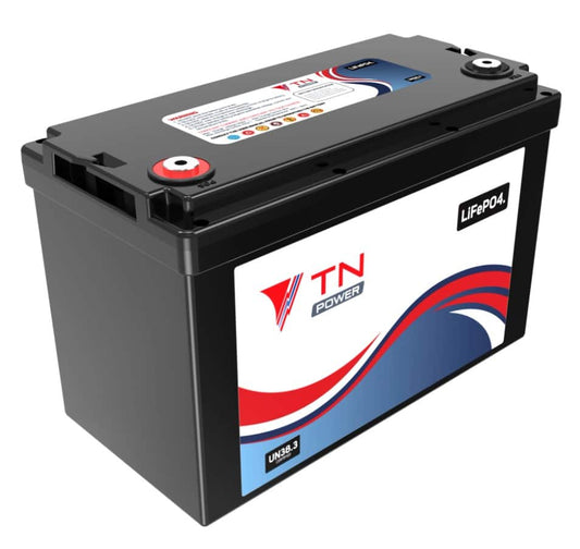 12v TN Power lithium iron phosphate (LiFePO₄) leisure battery 105Ah