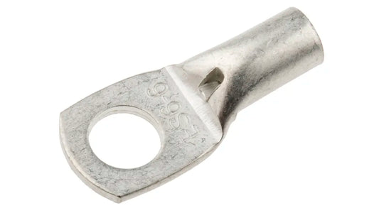 6-6 uninsulated crimps 6mm ring terminal (pack of 10)