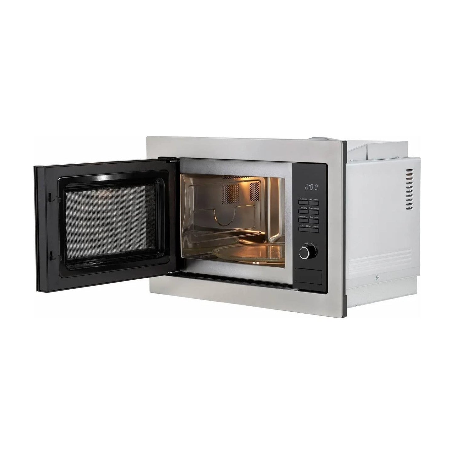 CDA integrated microwave oven 25L 5 power levels