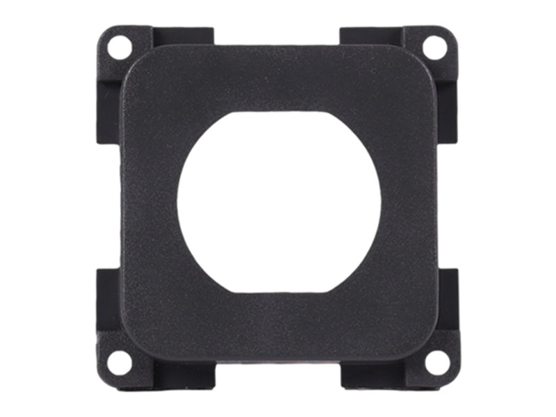 CBE dark grey blanking plate 29mm with cut-out