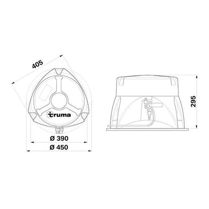 Truma 14L 230v electric water heater