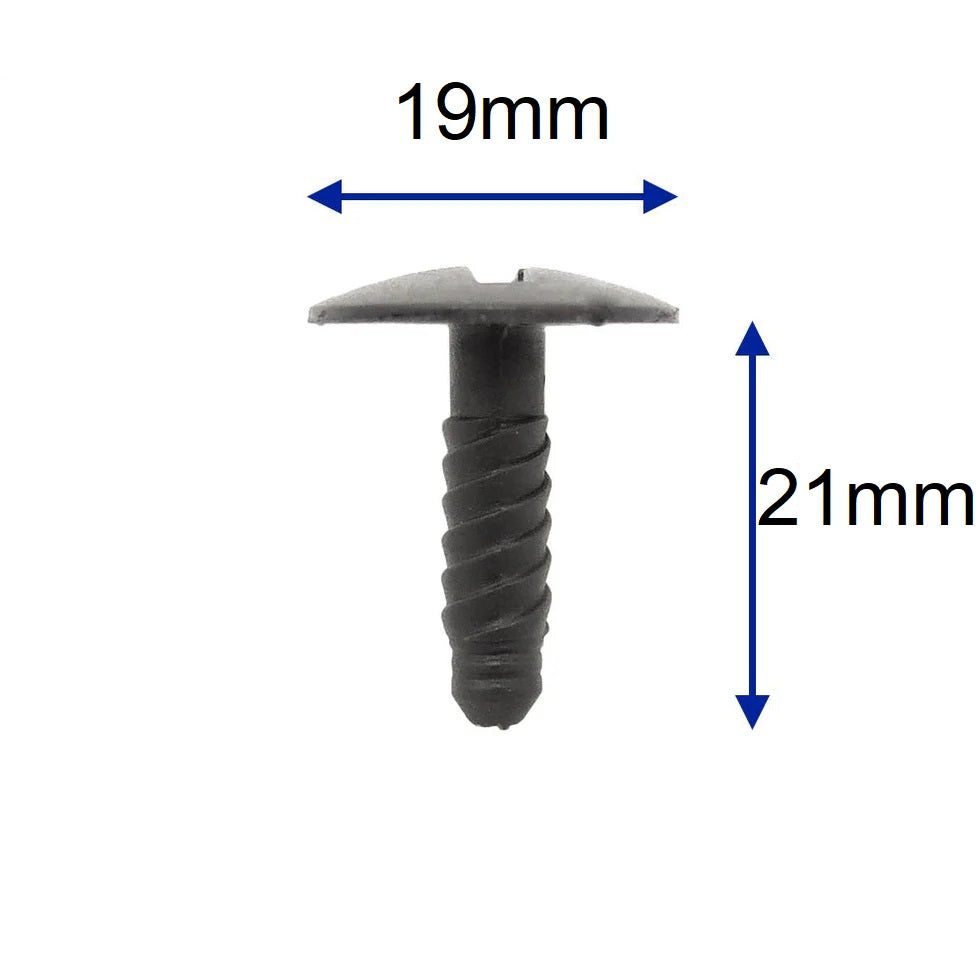 VW Transporter headlight & engine cover screws