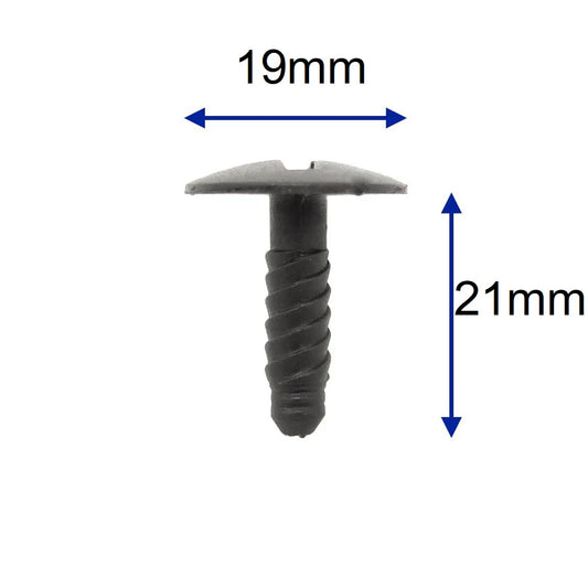 VW Transporter headlight & engine cover screws