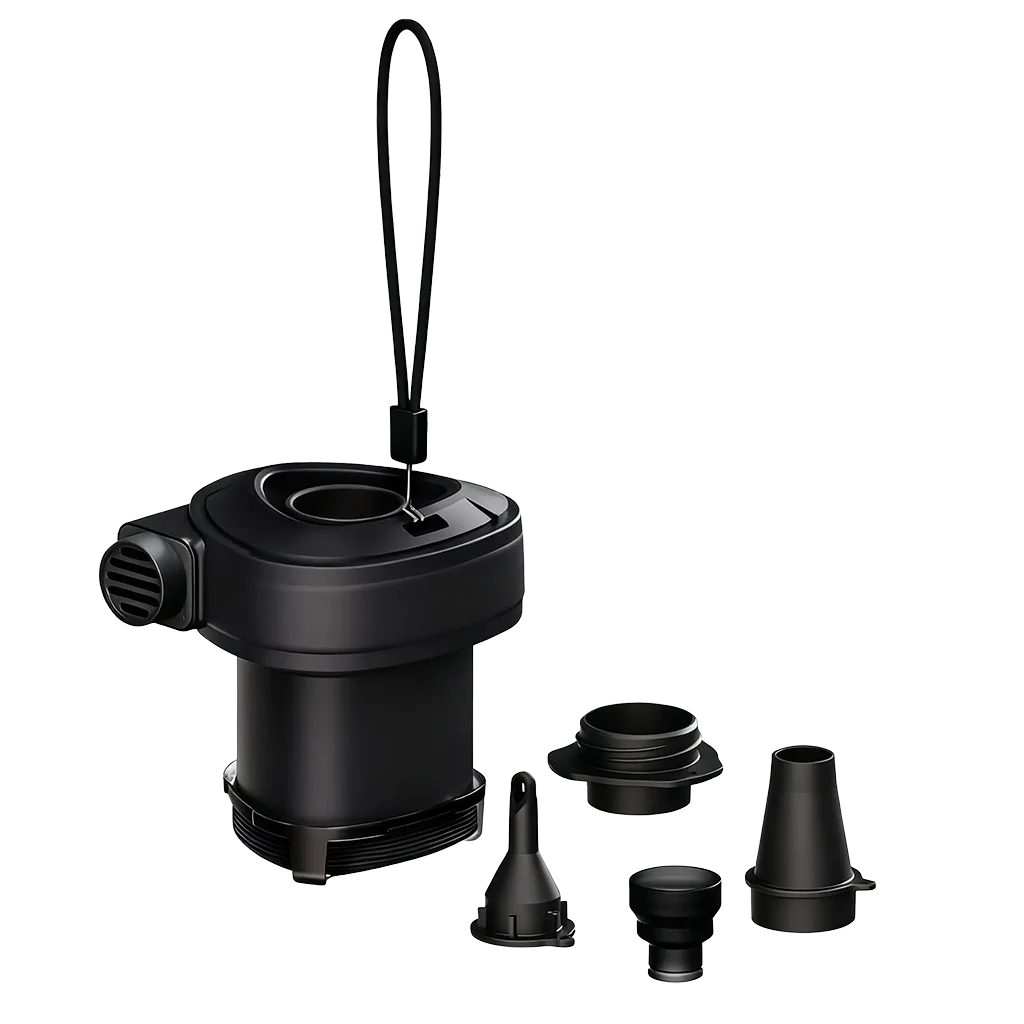 Quest rechargeable air pump for air mattress / airbeds