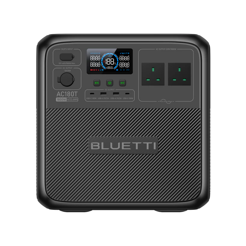 Bluetti Ac180T Portable Power Station 1 800W 1 433Wh – Product Image