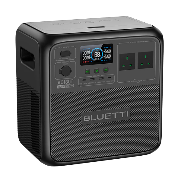 Bluetti AC180T portable power station (1,800W 1,433Wh) – Product Image