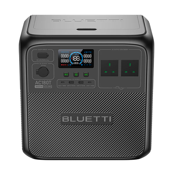 Bluetti Ac180T Portable Power Station 1 800W 1 433Wh – Product Image