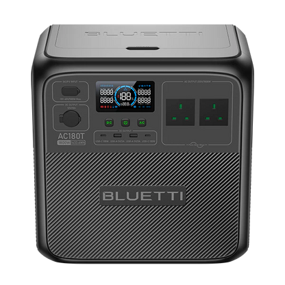 Bluetti Ac180T Portable Power Station 1 800W 1 433Wh – Product Image