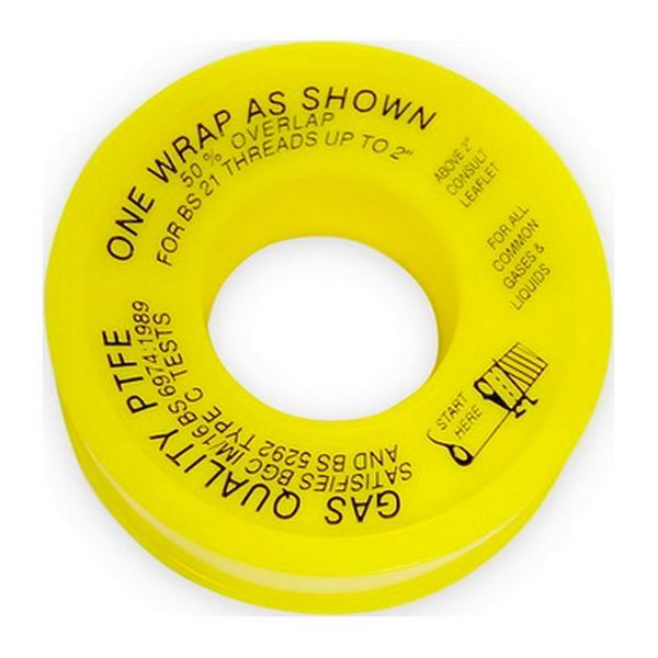 PTFE Tape (Suitable for gas and water) – Product Image
