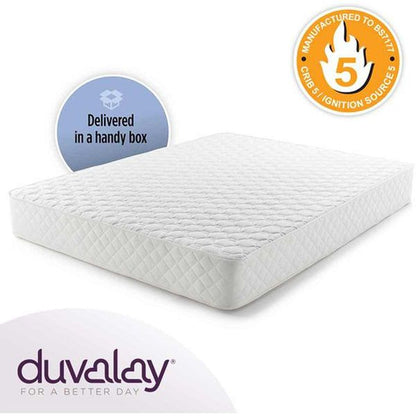Duvalay Gold rolled double mattress (183cm x 137cm)