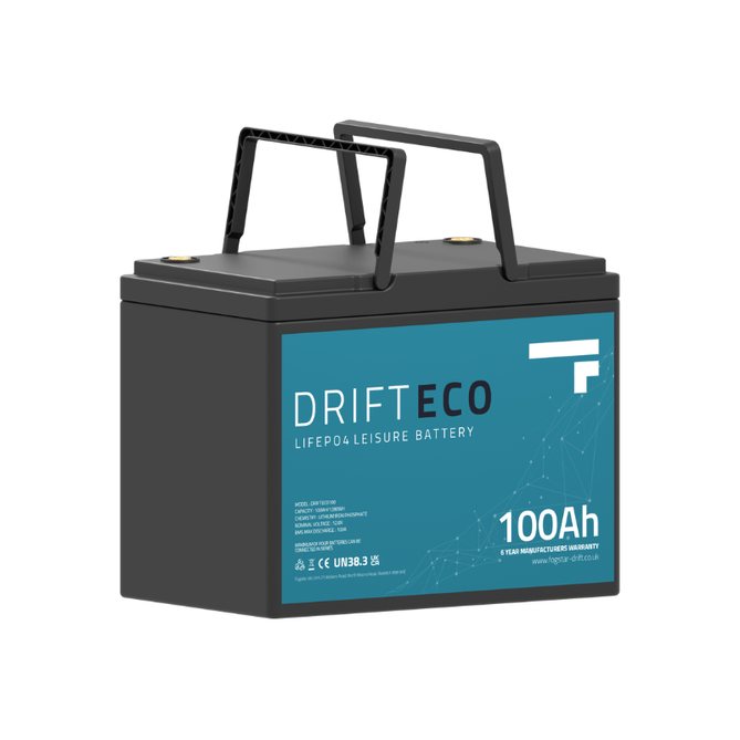 Fogstar Drift Eco 100Ah LiFePO4 (lithium) leisure battery