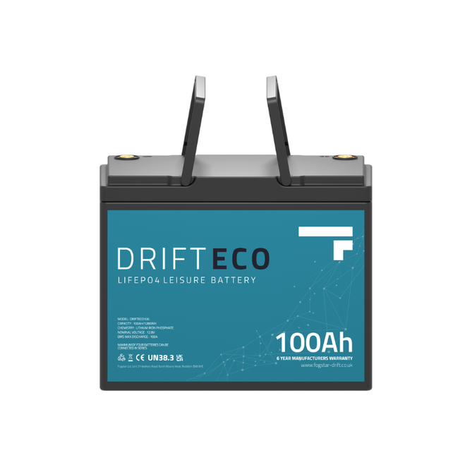 Fogstar Drift Eco 100Ah LiFePO4 (lithium) leisure battery