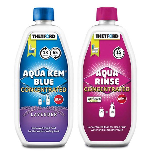 Thetford duopack concentrate (Aquakem Blue & Aqua Rinse)