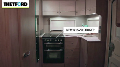Thetford K1520 cooker 4 gas burners with 12V ignition