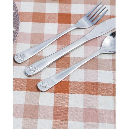 Kids 3 piece cutlery set (Wildlife)