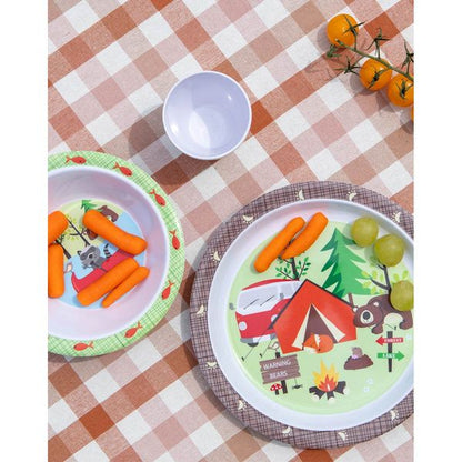 Kids 3 piece crockery set