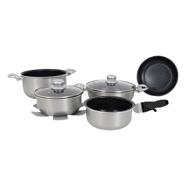 Gimex Cookware for induction hob (8 piece set) – Product Image