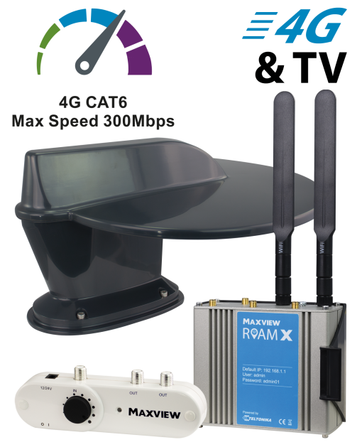 Roam X Combo WiFi and Terrestrial TV