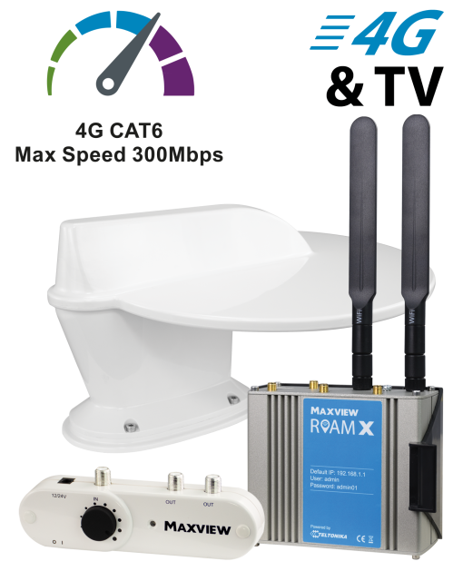 Roam X Combo WiFi and Terrestrial TV