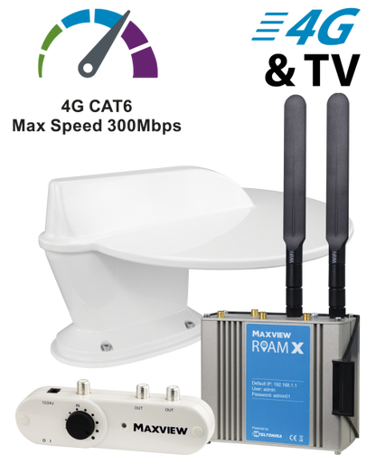 Roam X Combo WiFi and Terrestrial TV