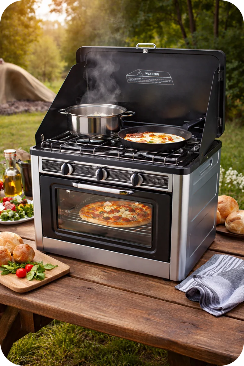Quest portable camping oven & stove (Gas)