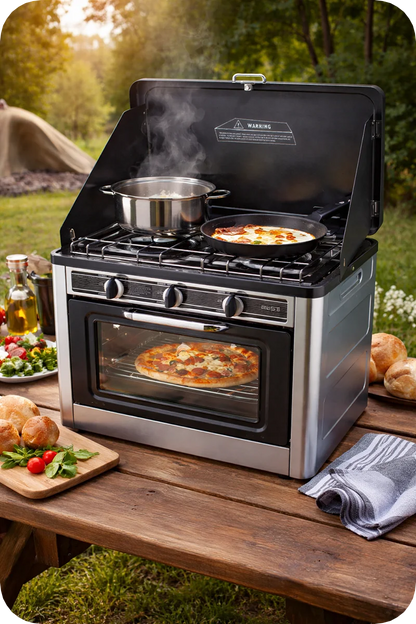 Quest portable camping oven & stove (Gas)