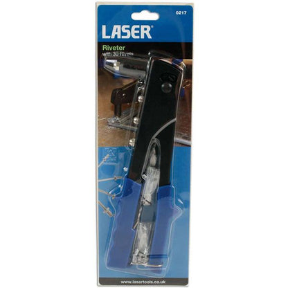 Laser Tools Riveter With 30 Rivets – Product Image