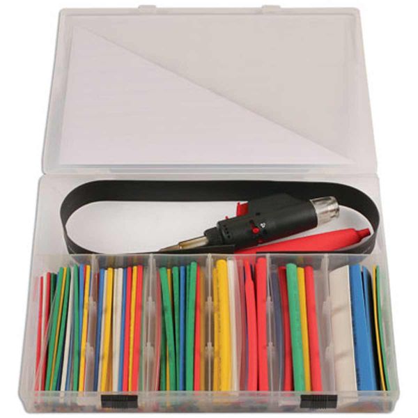 Laser Tools torch with heat shrink tubing set (162-Piece) – Product Image